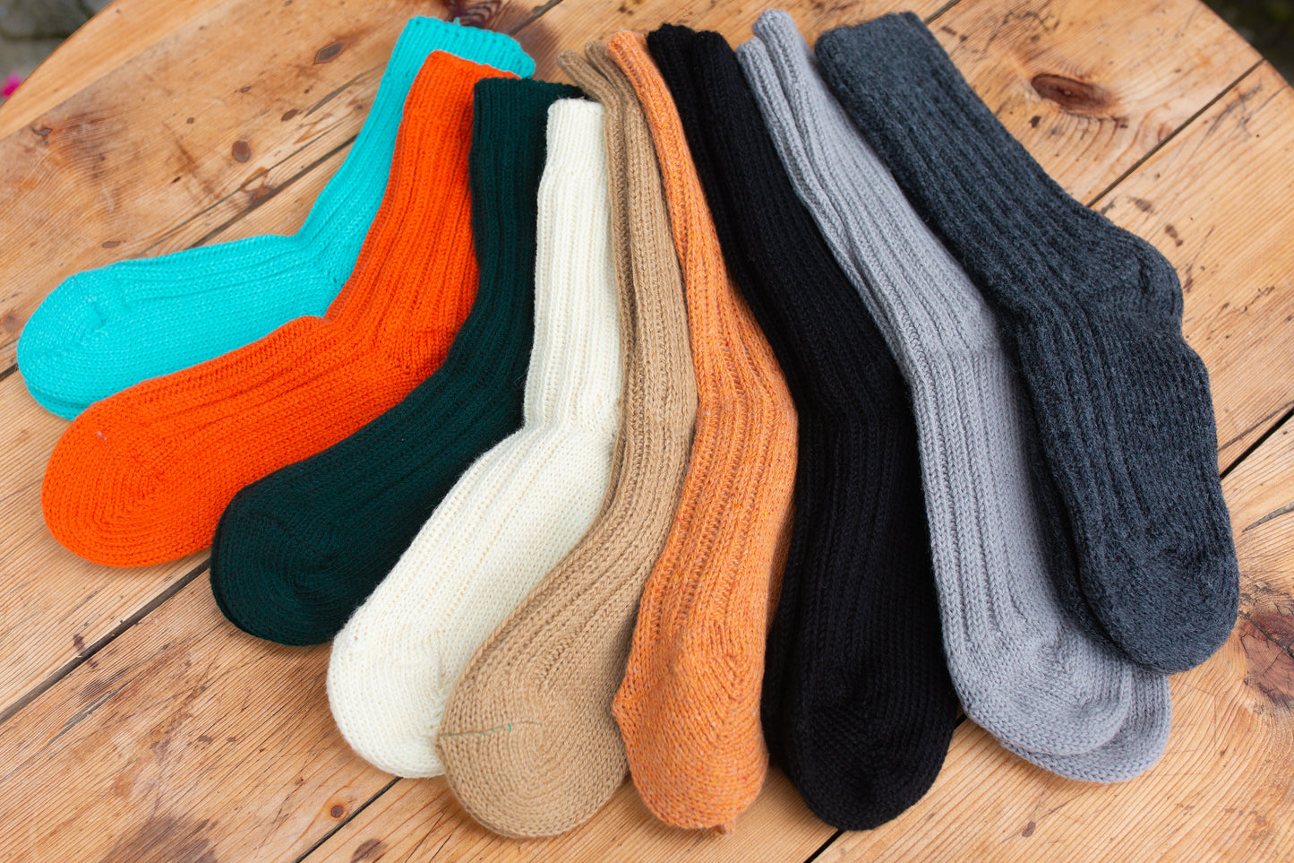 100% Wool Walking Socks