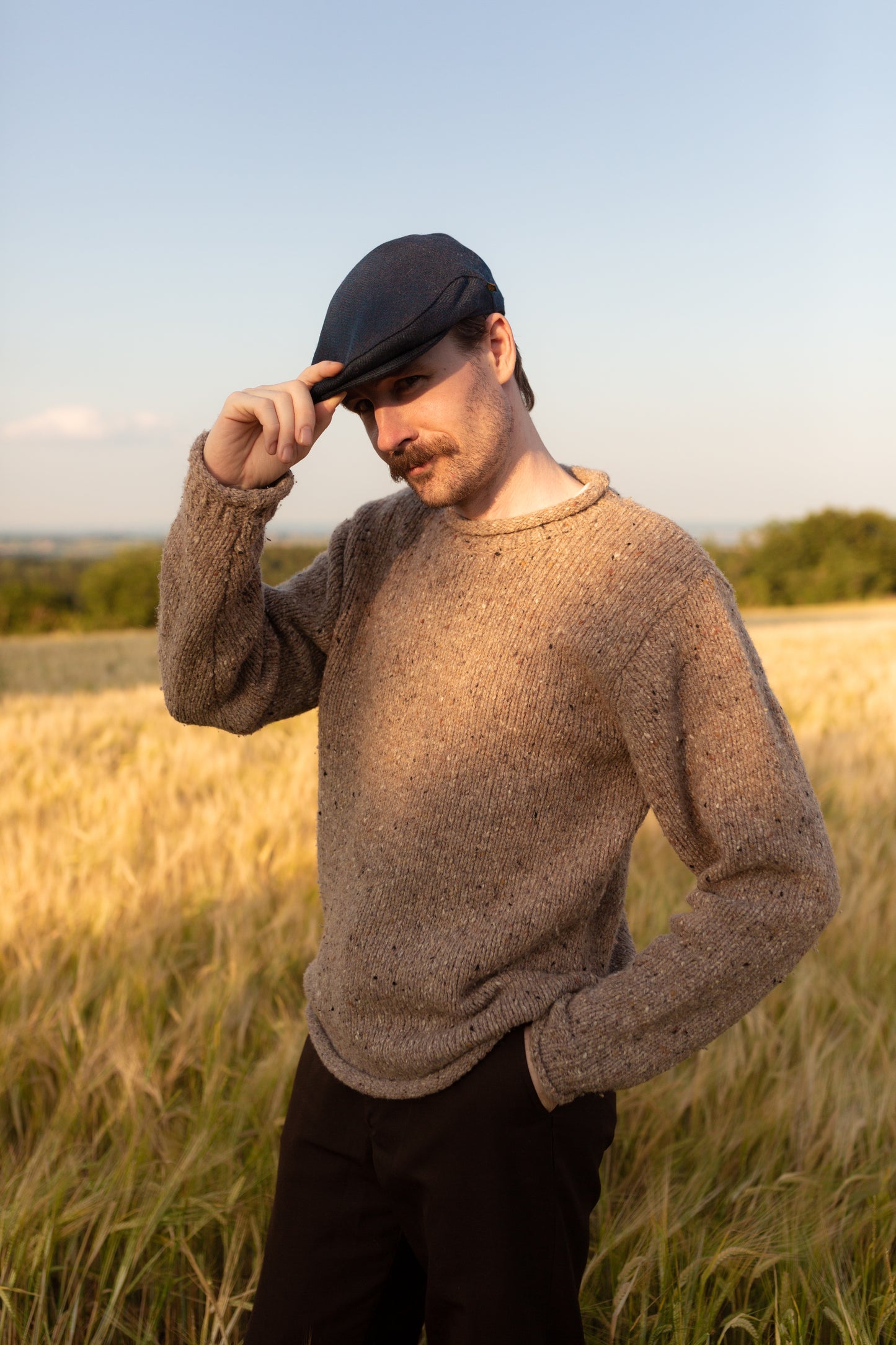 Donegal Tweed Irish Flat Cap