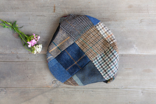 Donegal Tweed Patch Cap
